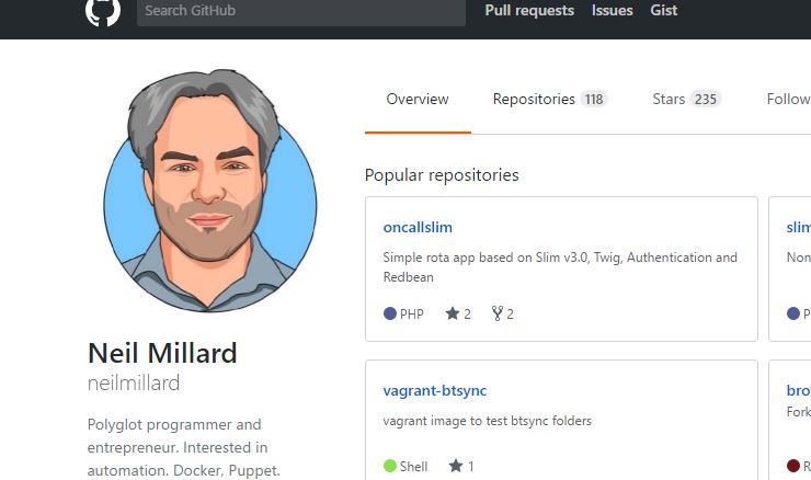 Github-neilmillard